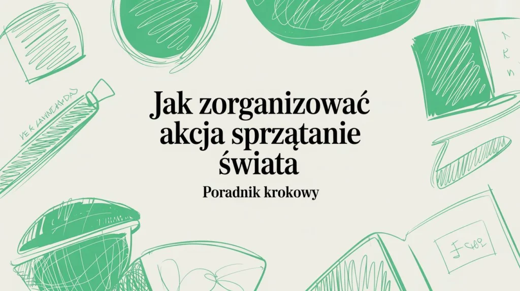 Akcja Sprzątanie Świata - jak ją zorganizować krok po kroku