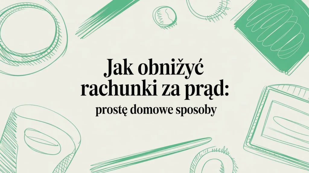 Jak obniżyć rachunki za prąd: proste domowe sposoby