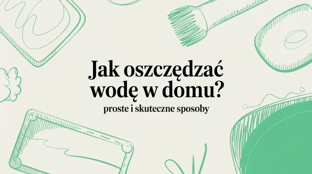 Jak oszczędzać wodę w domu? Proste i skuteczne sposoby