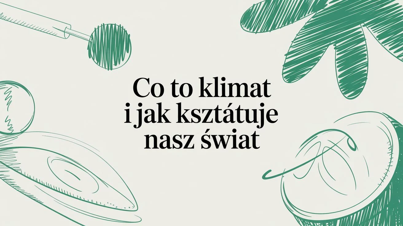 Co to klimat i jak kształtuje nasz świat