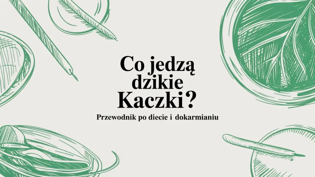 Co jedzą dzikie kaczki? Przewodnik po diecie i dokarmianiu