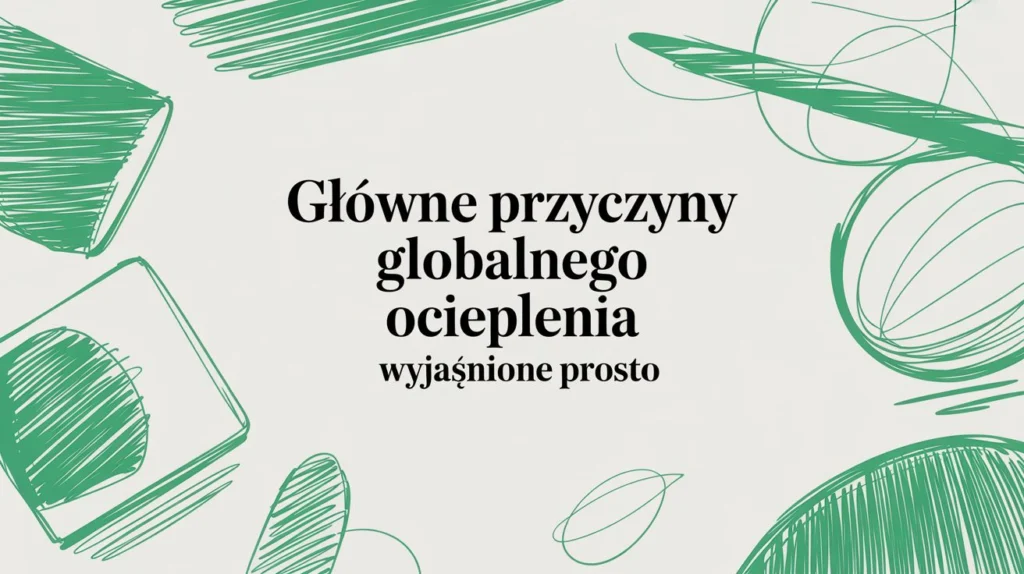 Główne przyczyny globalnego ocieplenia wyjaśnione prosto