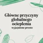 Główne przyczyny globalnego ocieplenia wyjaśnione prosto