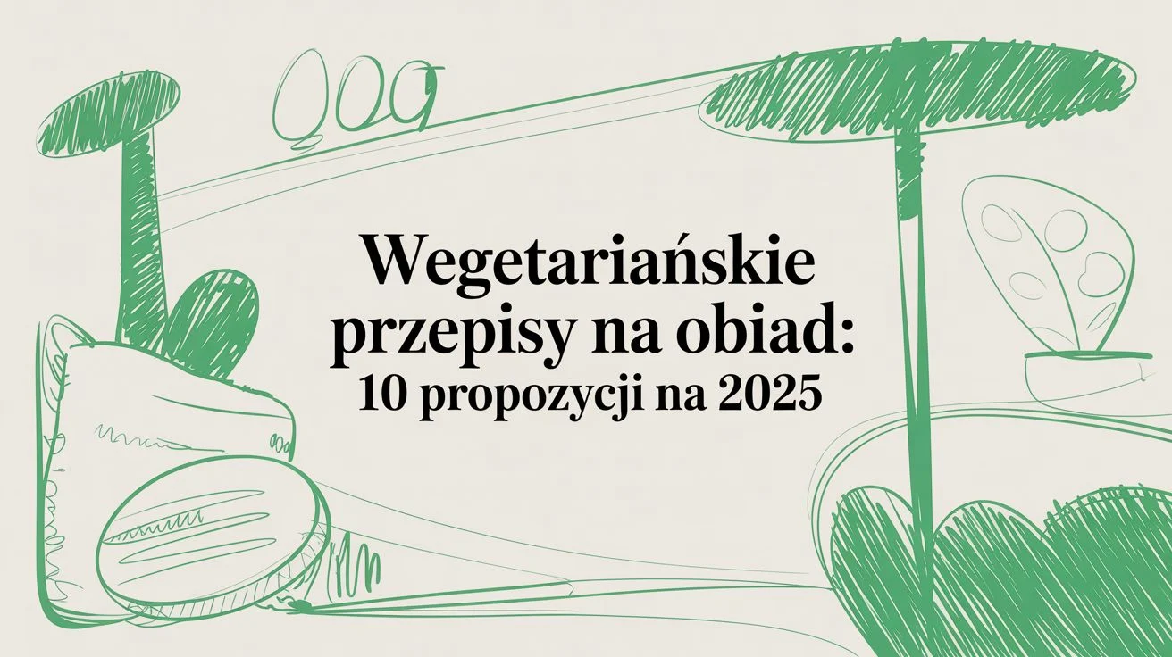 Wegetariańskie przepisy na obiad - 10 propozycji