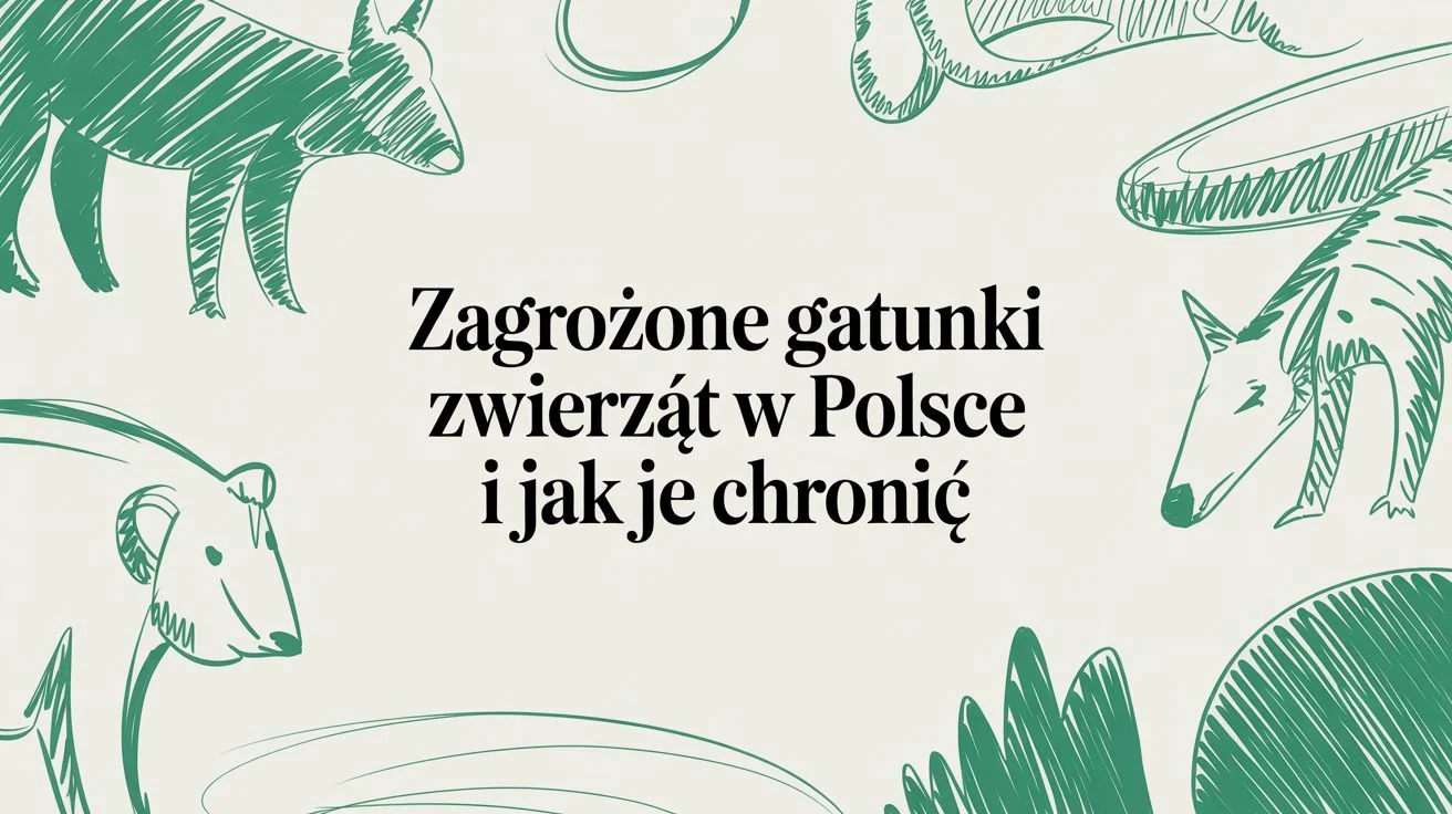 Zagrożone gatunki zwierząt w Polsce i jak je chronić