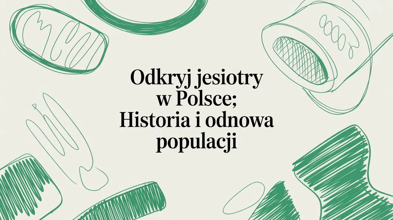 Odkryj jesiotry w polsce: historia i odnowa populacji