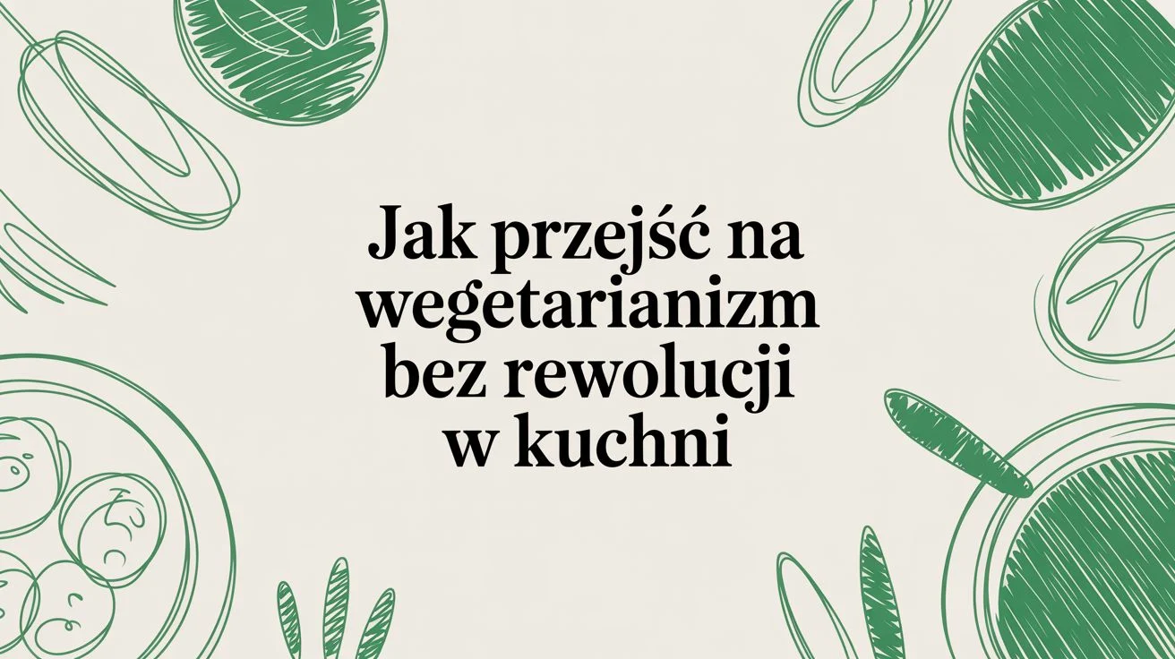 Jak przejść na wegetarianizm bez rewolucji w kuchni