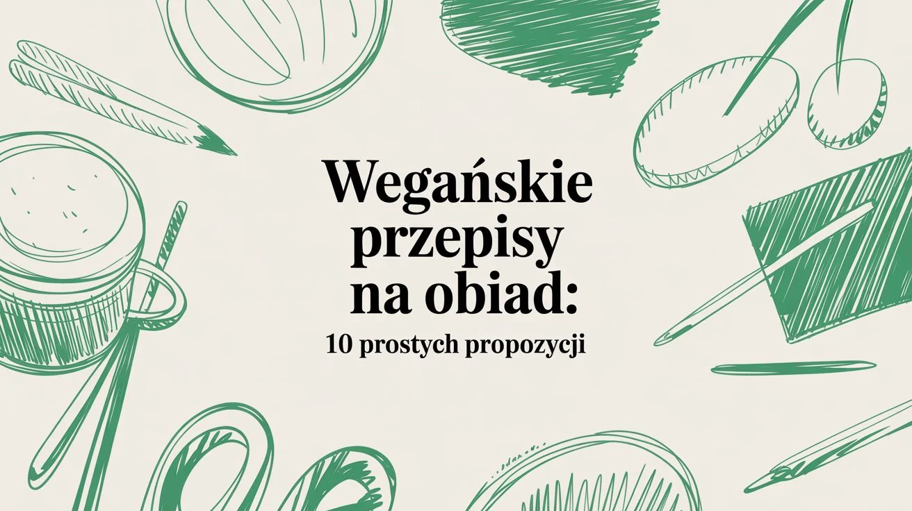 Wegańskie przepisy na obiad: 10 prostych propozycji