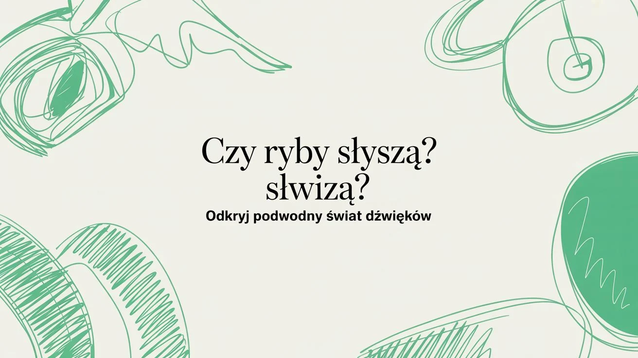Czy ryby słyszą? Odkryj podwodny świat dźwięków