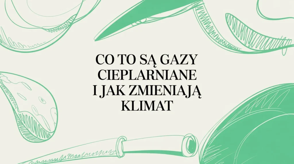 Co to są gazy cieplarniane i jak zmieniają klimat