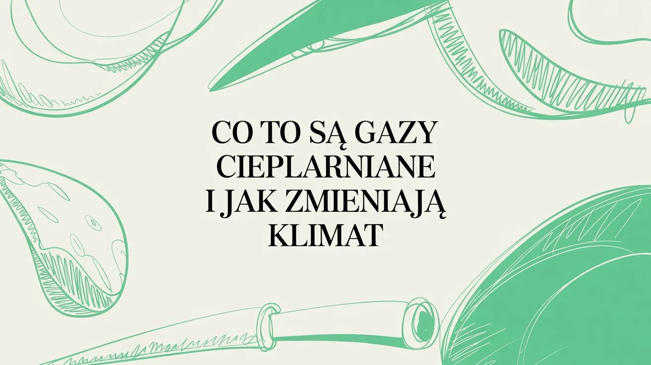 Co to są gazy cieplarniane i jak zmieniają klimat