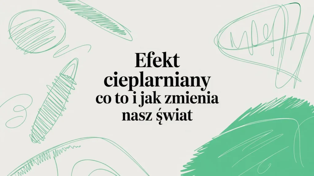 Efekt cieplarniany co to i jak zmienia nasz świat