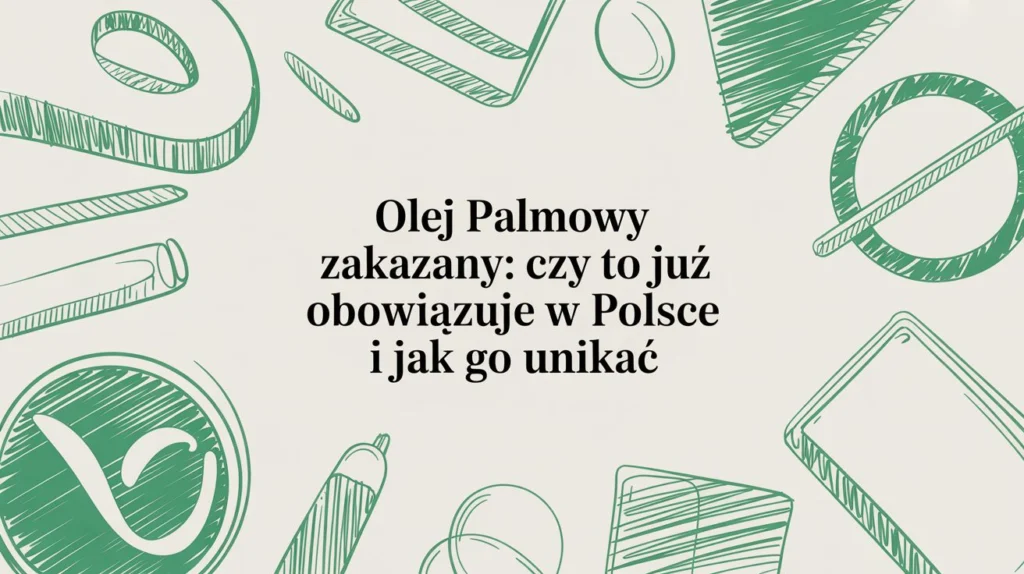 Olej palmowy zakazany: czy to już obowiązuje w Polsce i jak go unikać