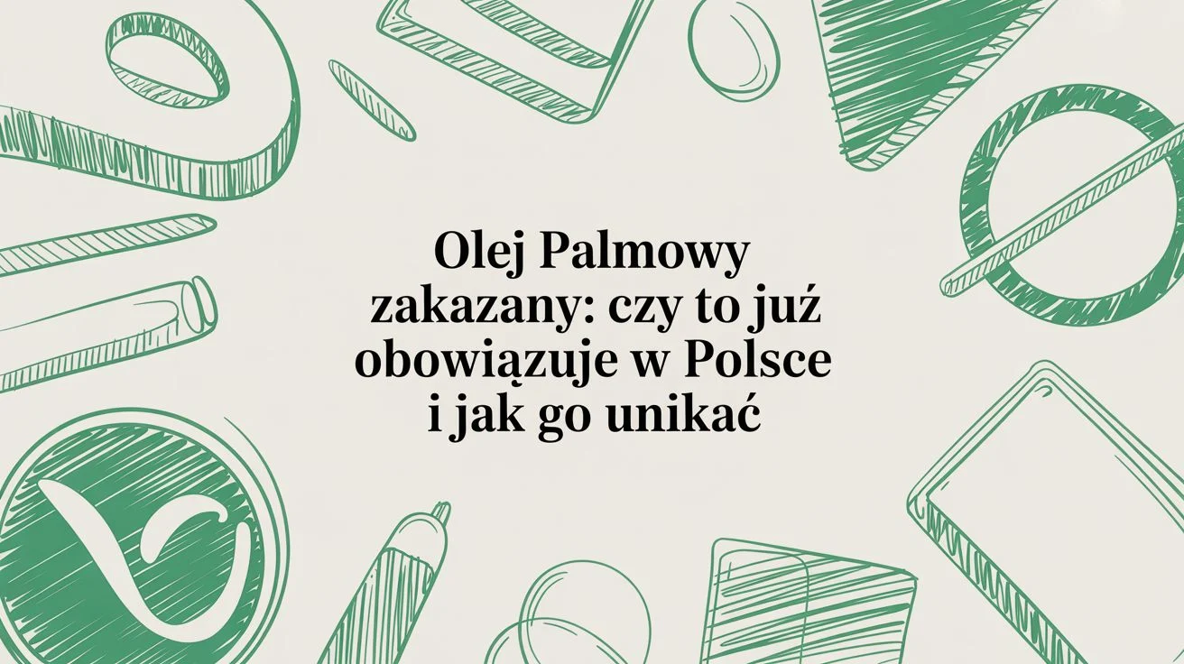Olej palmowy zakazany: czy to już obowiązuje w Polsce i jak go unikać