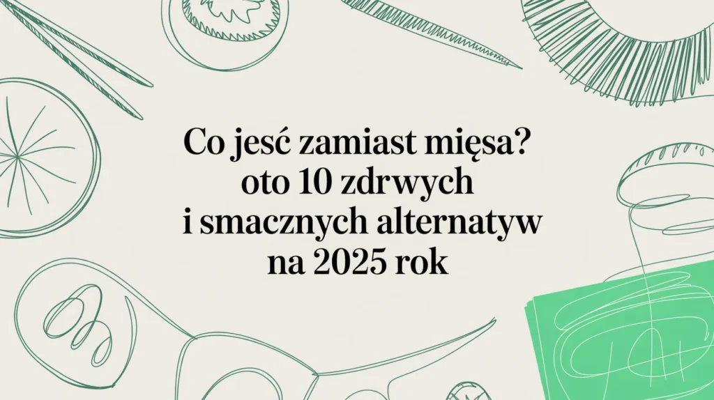 Co jeść zamiast mięsa? 10 zdrowych zamienników