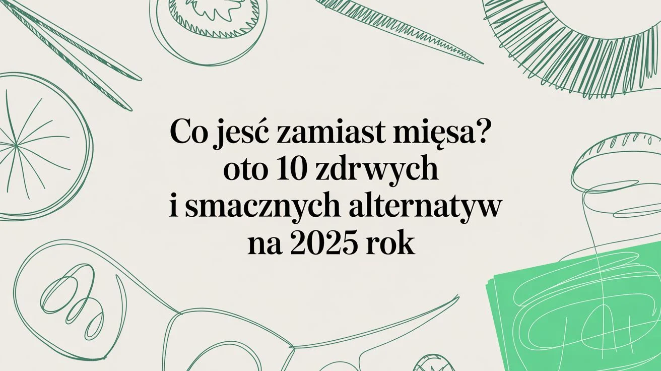 Co jeść zamiast mięsa? 10 zdrowych zamienników