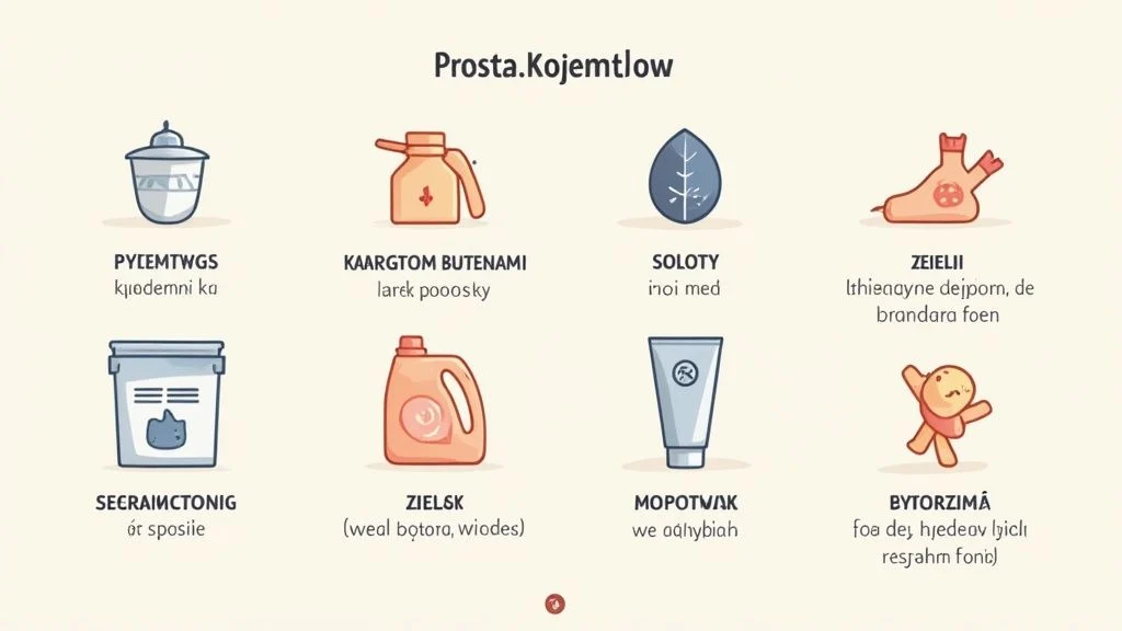 Kolorowe kosze do segregacji odpadów stojące obok siebie w domu.
