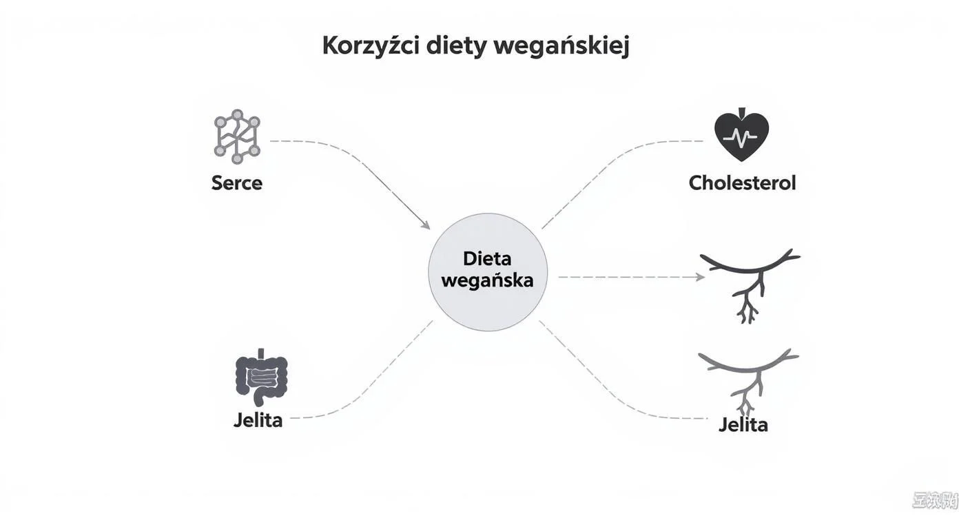 Infographic about czy dieta wegańska jest zdrowa