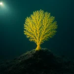 Ilustracja hero przedstawia Photorealistic deep-sea scene of a w minimalistycznej, klarownej formie redakcyjnej.