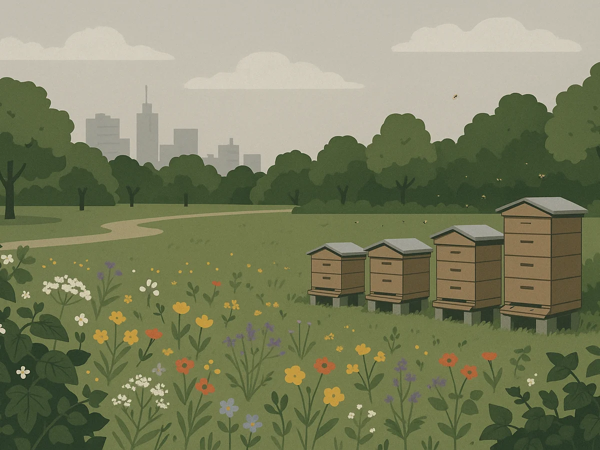 Ilustracja sekcji 1 pokazuje Wide shot of an urban i najwazniejsze zaleznosci tematu.