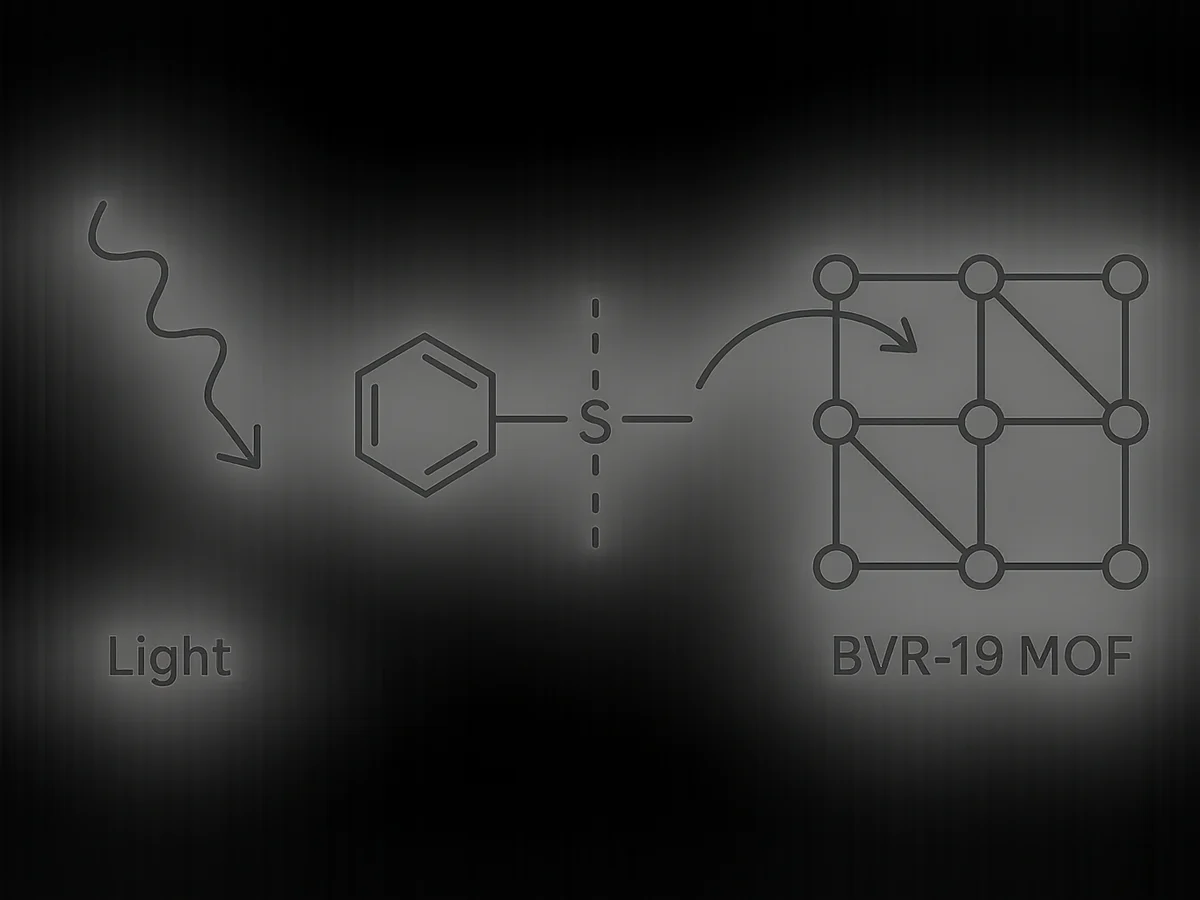 Ilustracja sekcji 1 pokazuje Schematic diagram showing light absorption i najwazniejsze zaleznosci tematu.